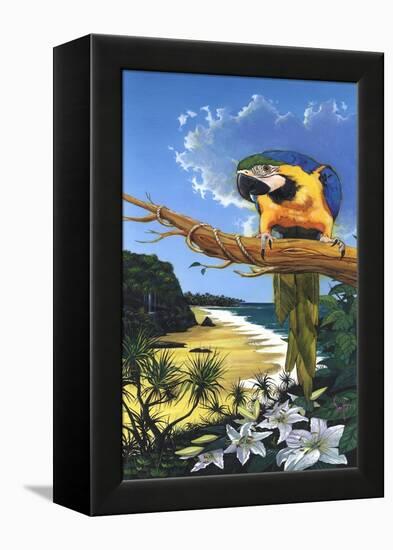 Mac Caw Cove-Scott Westmoreland-Framed Stretched Canvas