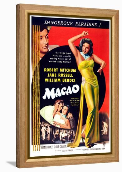 Macao-null-Framed Stretched Canvas