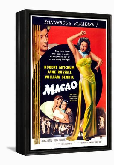 Macao-null-Framed Stretched Canvas