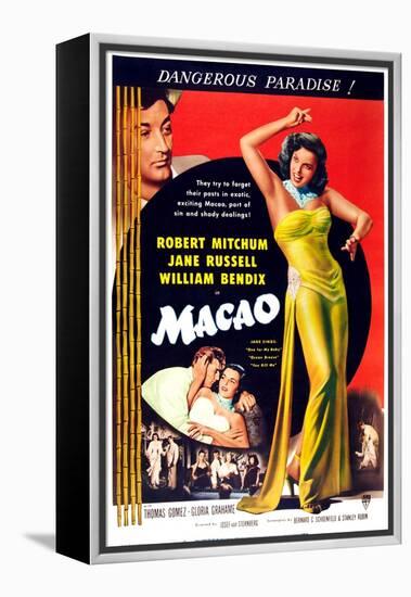 Macao-null-Framed Stretched Canvas