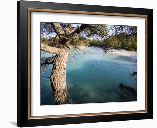 Macarella Beach, Menorca, Balearic Islands, Spain, Mediterranean, Europe-Marco Cristofori-Framed Photographic Print