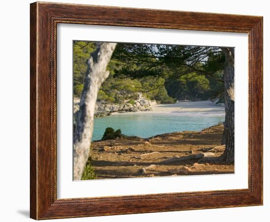 Macarella Beach, Menorca, Balearic Islands, Spain, Mediterranean, Europe-Marco Cristofori-Framed Photographic Print