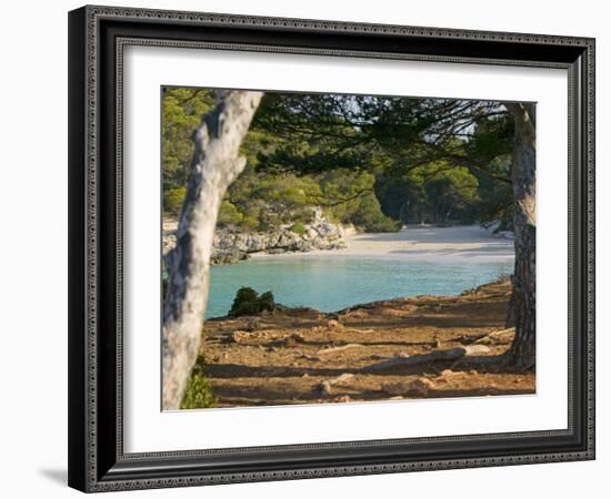 Macarella Beach, Menorca, Balearic Islands, Spain, Mediterranean, Europe-Marco Cristofori-Framed Photographic Print