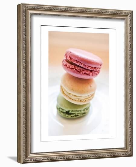 Macarons, Paris, Ile de France, France-null-Framed Art Print