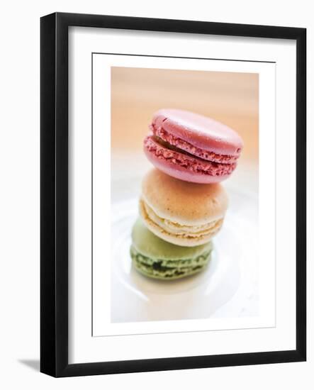 Macarons, Paris, Ile de France, France-null-Framed Art Print