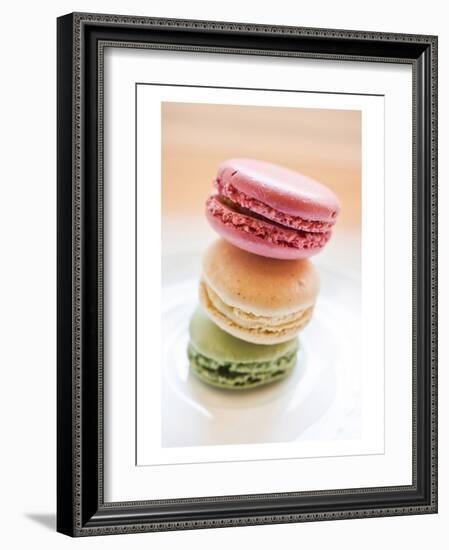 Macarons, Paris, Ile de France, France-null-Framed Art Print