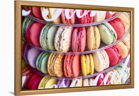 Macarons-Cora Niele-Framed Premier Image Canvas