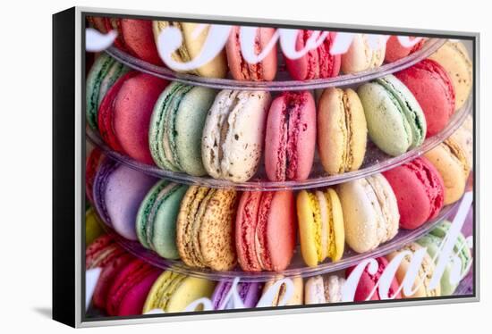 Macarons-Cora Niele-Framed Premier Image Canvas