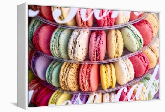 Macarons-Cora Niele-Framed Premier Image Canvas