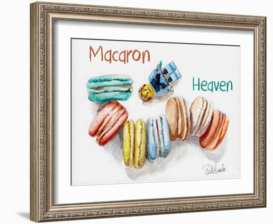 Macaroon Haven 2-Jennifer Redstreake Geary-Framed Art Print