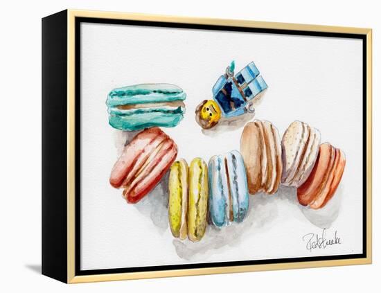 Macaroon Haven-Jennifer Redstreake Geary-Framed Stretched Canvas