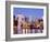 Macarthur Park Lake and City Skyline, Los Angeles, California, United States of America-Richard Cummins-Framed Photographic Print