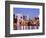 Macarthur Park Lake and City Skyline, Los Angeles, California, United States of America-Richard Cummins-Framed Photographic Print