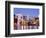 Macarthur Park Lake and City Skyline, Los Angeles, California, United States of America-Richard Cummins-Framed Photographic Print