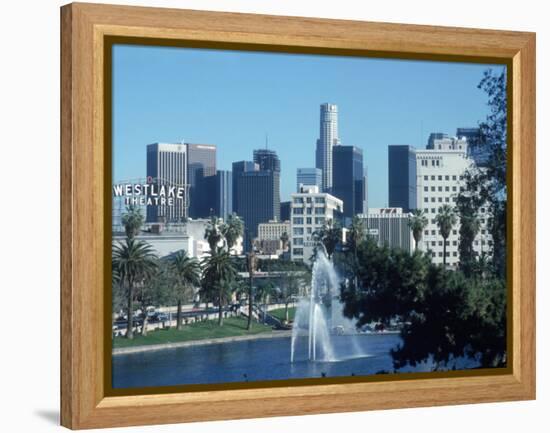 Macarthur Pk, La California-Mark Gibson-Framed Premier Image Canvas