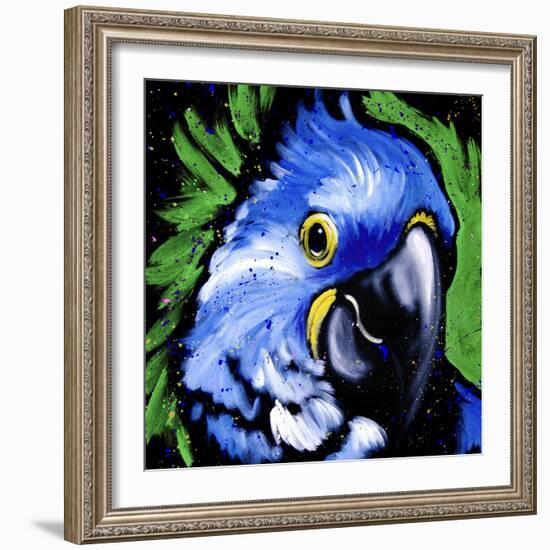 Macaw-null-Framed Art Print