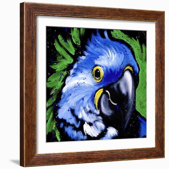 Macaw-null-Framed Art Print