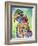 Macaw-Dean Russo-Framed Giclee Print