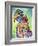 Macaw-Dean Russo-Framed Giclee Print