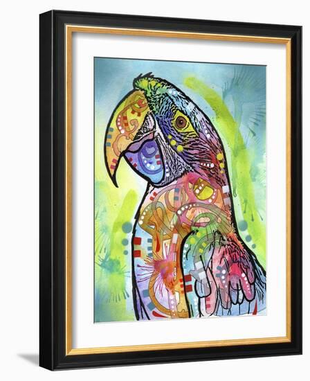 Macaw-Dean Russo-Framed Giclee Print