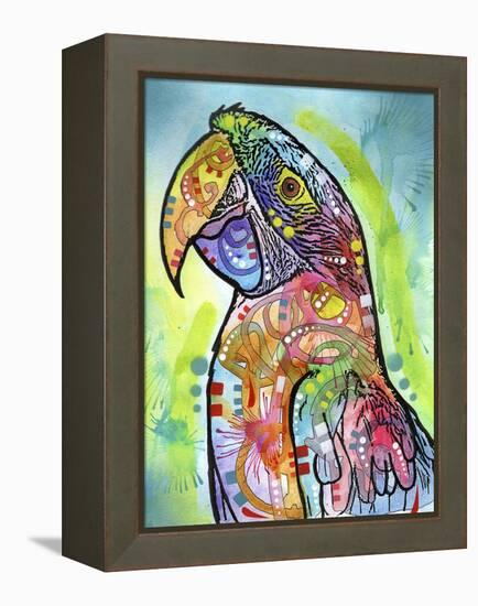 Macaw-Dean Russo-Framed Premier Image Canvas