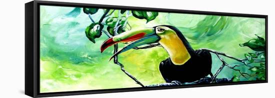 Macaw-Cherie Roe Dirksen-Framed Premier Image Canvas