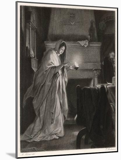 Macbeth, Lady Macbeth Sleep Walking-M. Adamo-Mounted Art Print