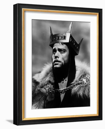 Macbeth, Orson Welles, 1948-null-Framed Photo
