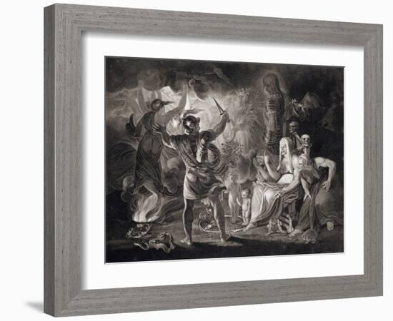 Macbeth, the three witches and Hecate, 1805-John Boydell-Framed Giclee Print