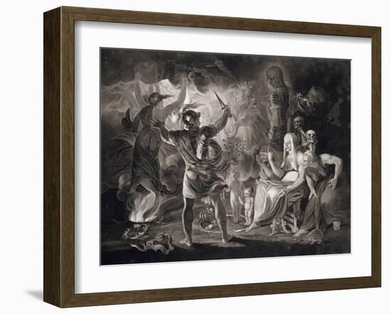 Macbeth, the three witches and Hecate, 1805-John Boydell-Framed Giclee Print