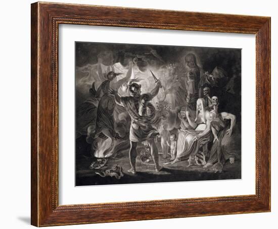 Macbeth, the three witches and Hecate, 1805-John Boydell-Framed Giclee Print