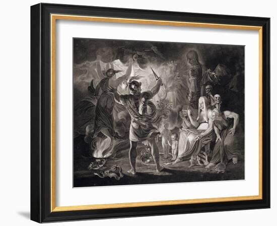 Macbeth, the three witches and Hecate, 1805-John Boydell-Framed Giclee Print