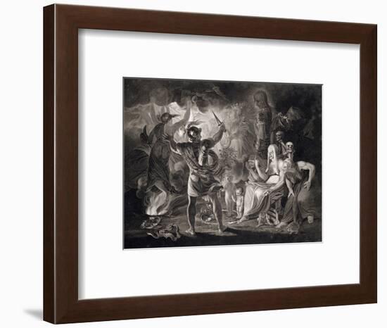 Macbeth, the Three Witches and Hecate, 1805-John Boydell-Framed Giclee Print