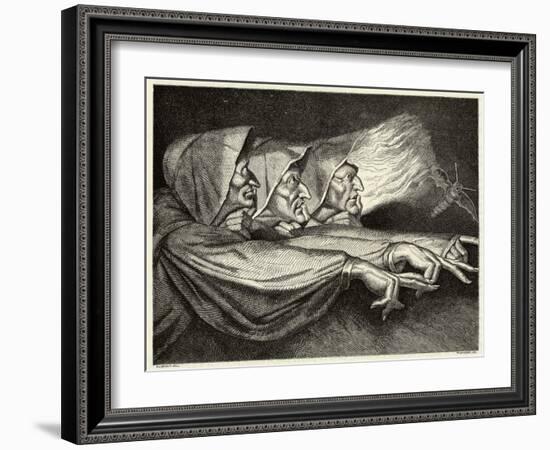 Macbeth, The Witches-Lorsay-Framed Art Print