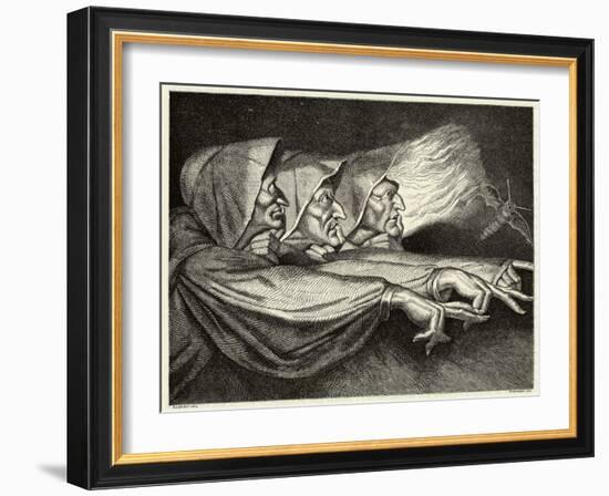 Macbeth, The Witches-Lorsay-Framed Art Print