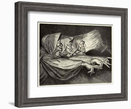 Macbeth, The Witches-Lorsay-Framed Art Print