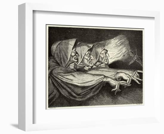 Macbeth, The Witches-Lorsay-Framed Art Print