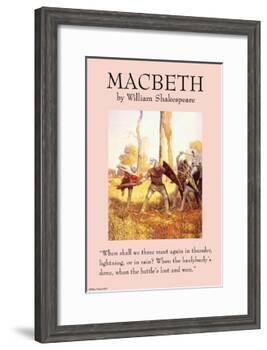 Macbeth-null-Framed Art Print