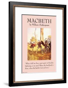 Macbeth-null-Framed Art Print