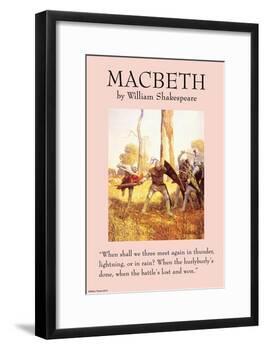 Macbeth-null-Framed Art Print