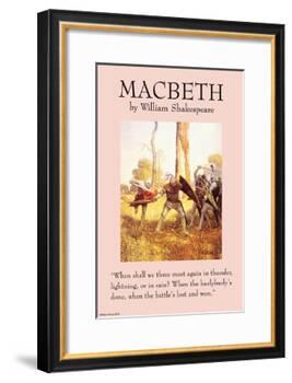 Macbeth-null-Framed Art Print
