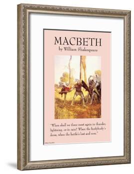 Macbeth-null-Framed Art Print