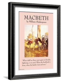 Macbeth-null-Framed Art Print