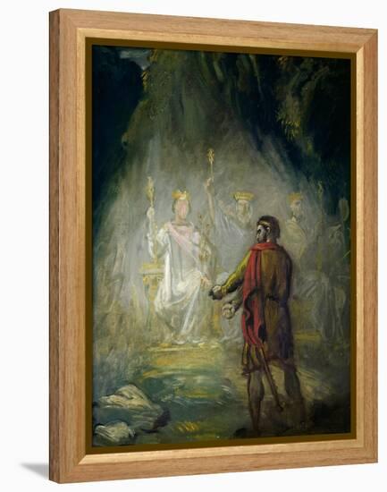 Macbeth-Theodore Chasseriau-Framed Premier Image Canvas