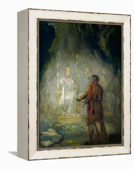 Macbeth-Theodore Chasseriau-Framed Premier Image Canvas