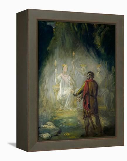 Macbeth-Theodore Chasseriau-Framed Premier Image Canvas