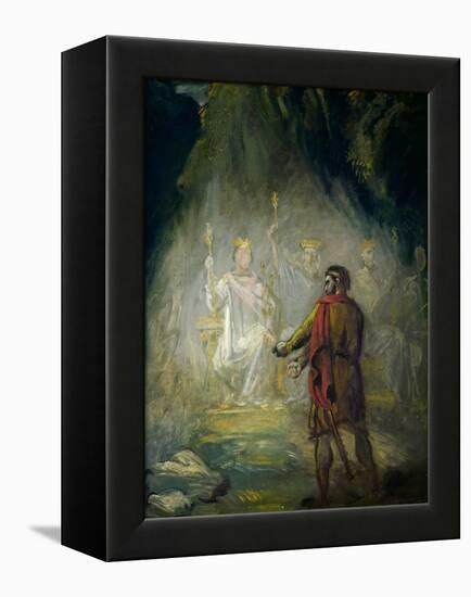 Macbeth-Theodore Chasseriau-Framed Premier Image Canvas