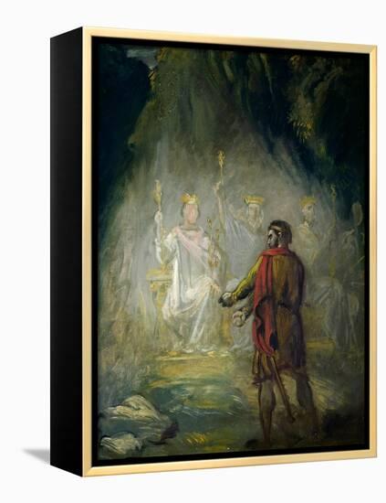 Macbeth-Theodore Chasseriau-Framed Premier Image Canvas