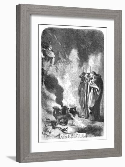 Macbeth-John Gilbert-Framed Giclee Print