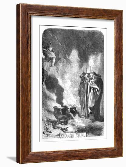 Macbeth-John Gilbert-Framed Giclee Print